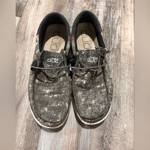 Hey Dude Men's Gray Loafers